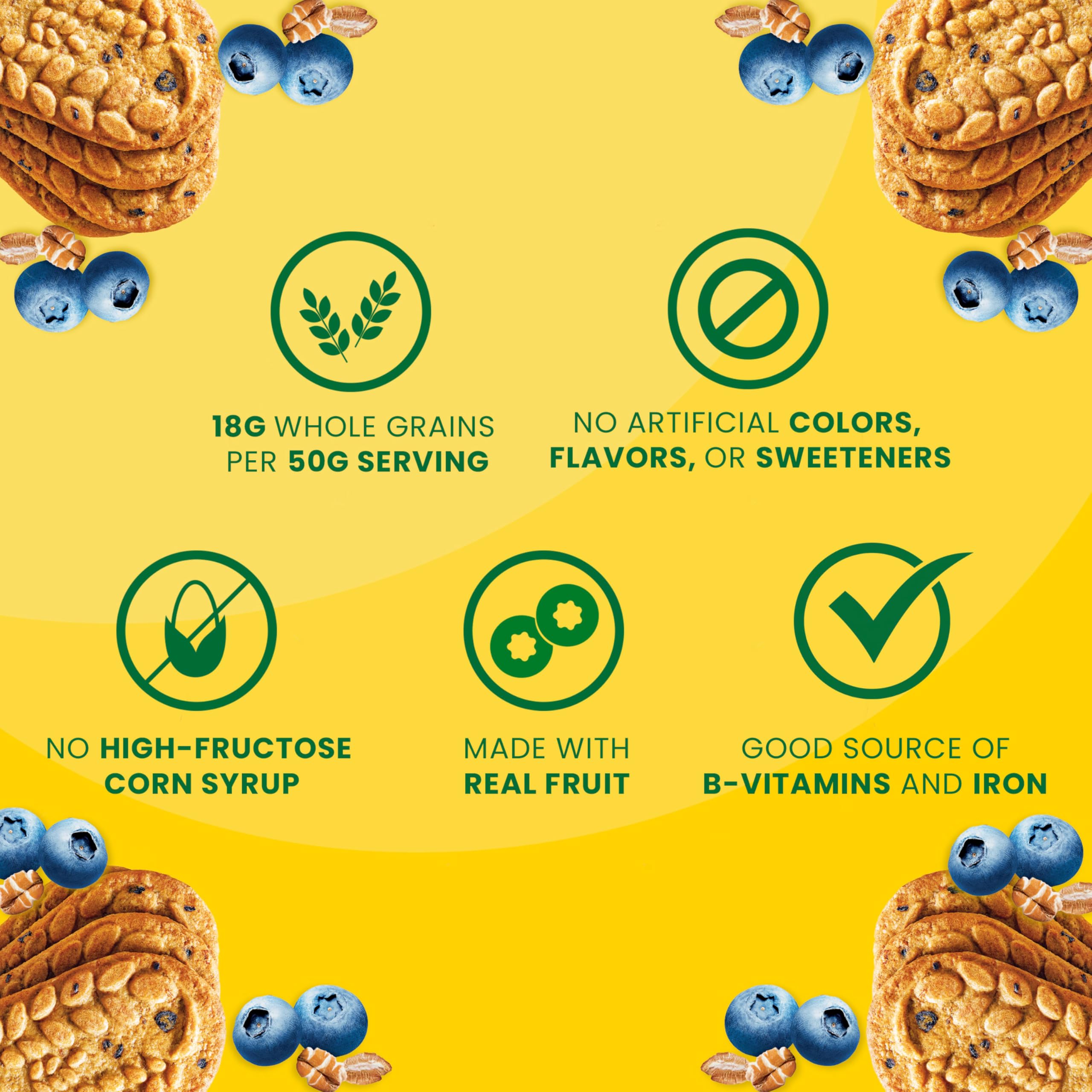 Belvita Blueberry Breakfast Biscuits on kitchen counter ready for on the go