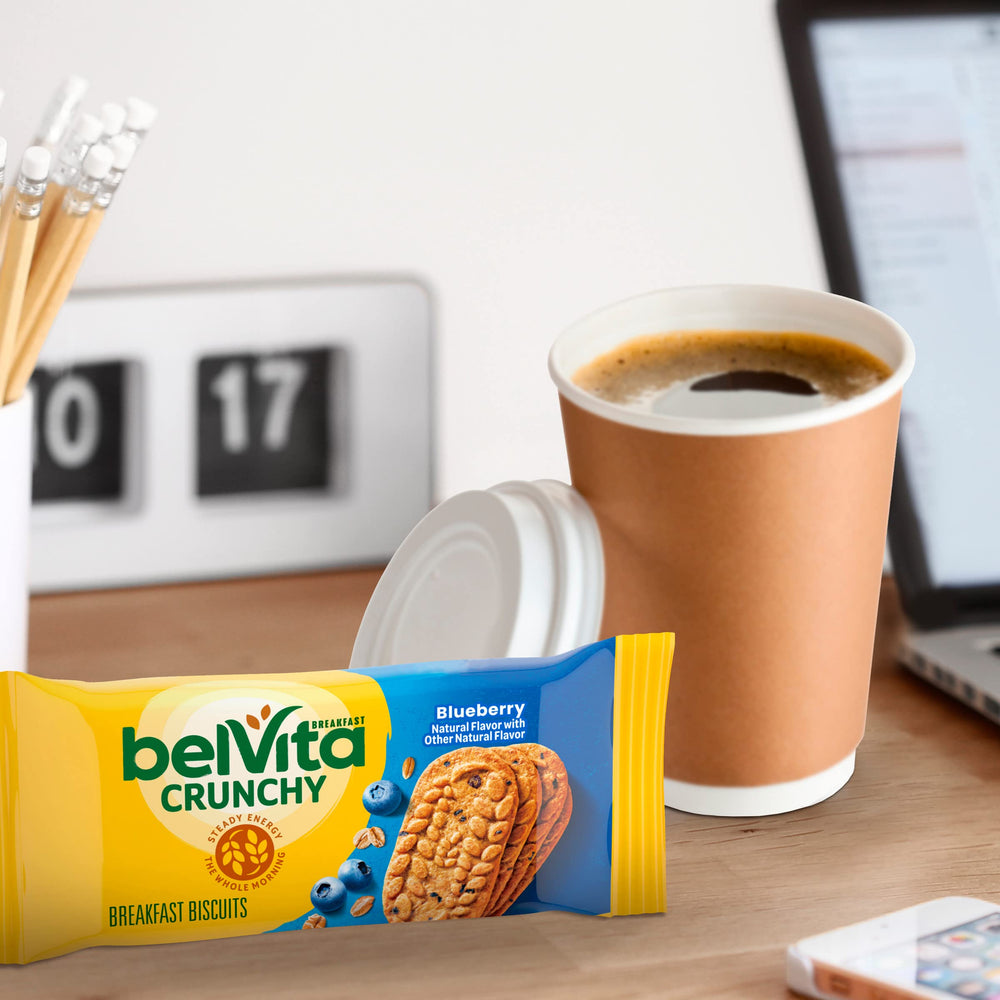 Belvita Blueberry Breakfast Biscuits kosher and cholesterol-free