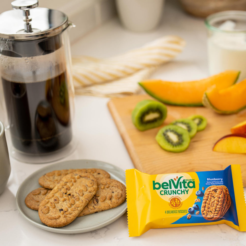 Belvita Blueberry Breakfast Biscuits packaging may vary