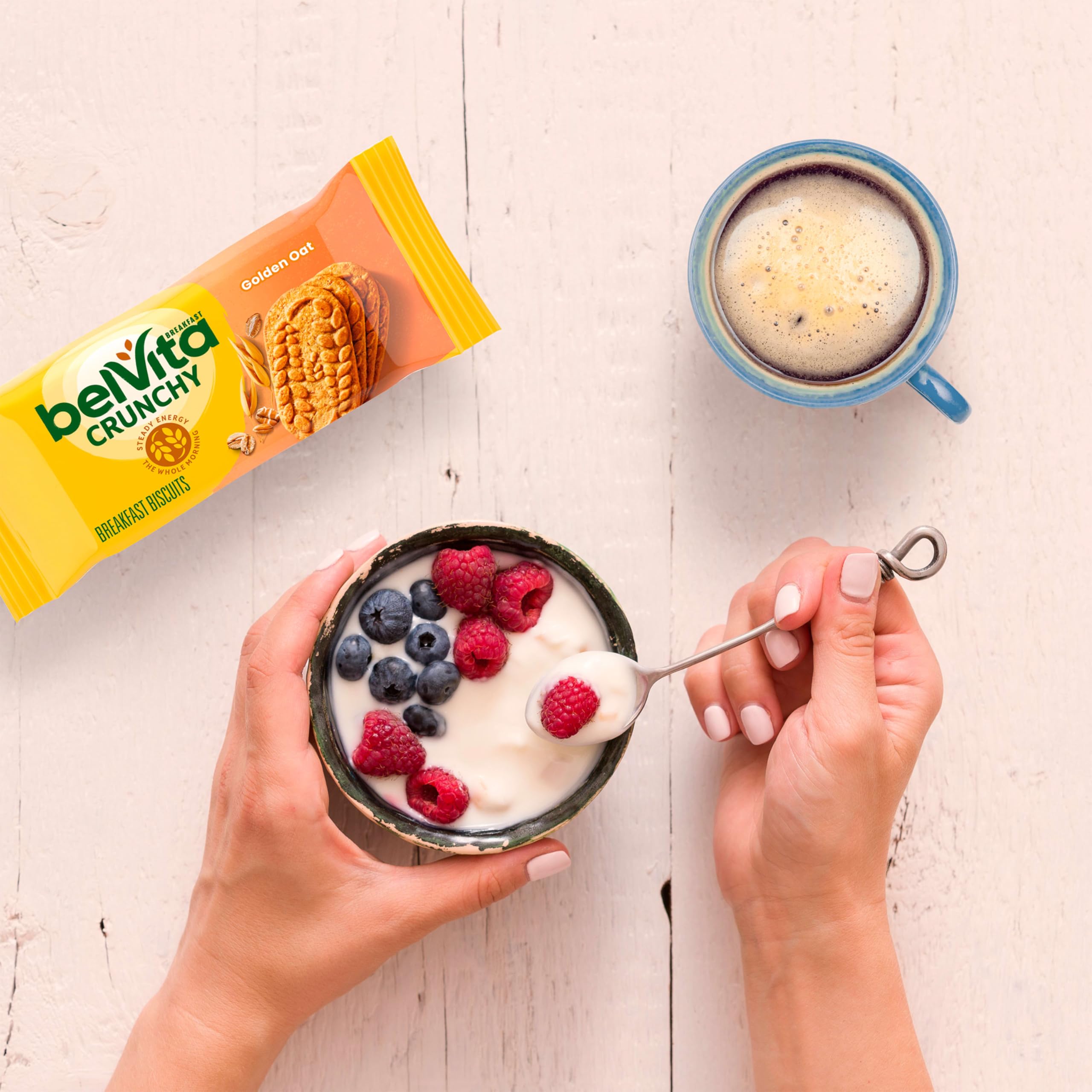 Belvita Breakfast Biscuits bulk-box display, easy to shop and restock