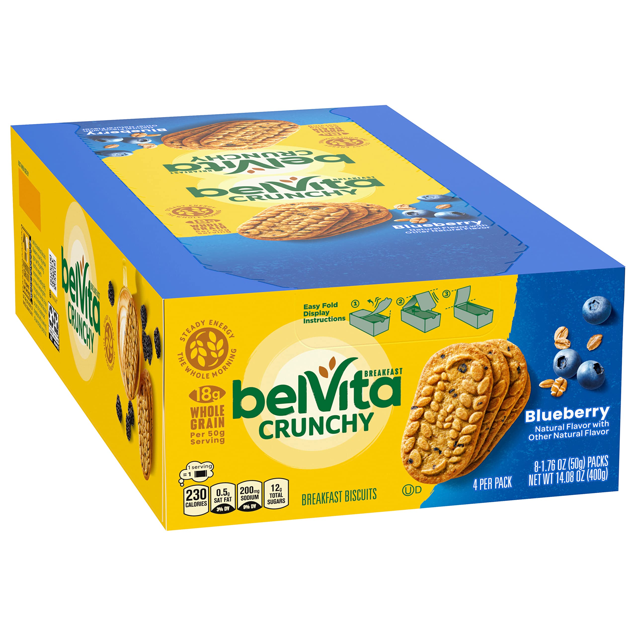 Office break room with Belvita Breakfast Biscuits for easy energy