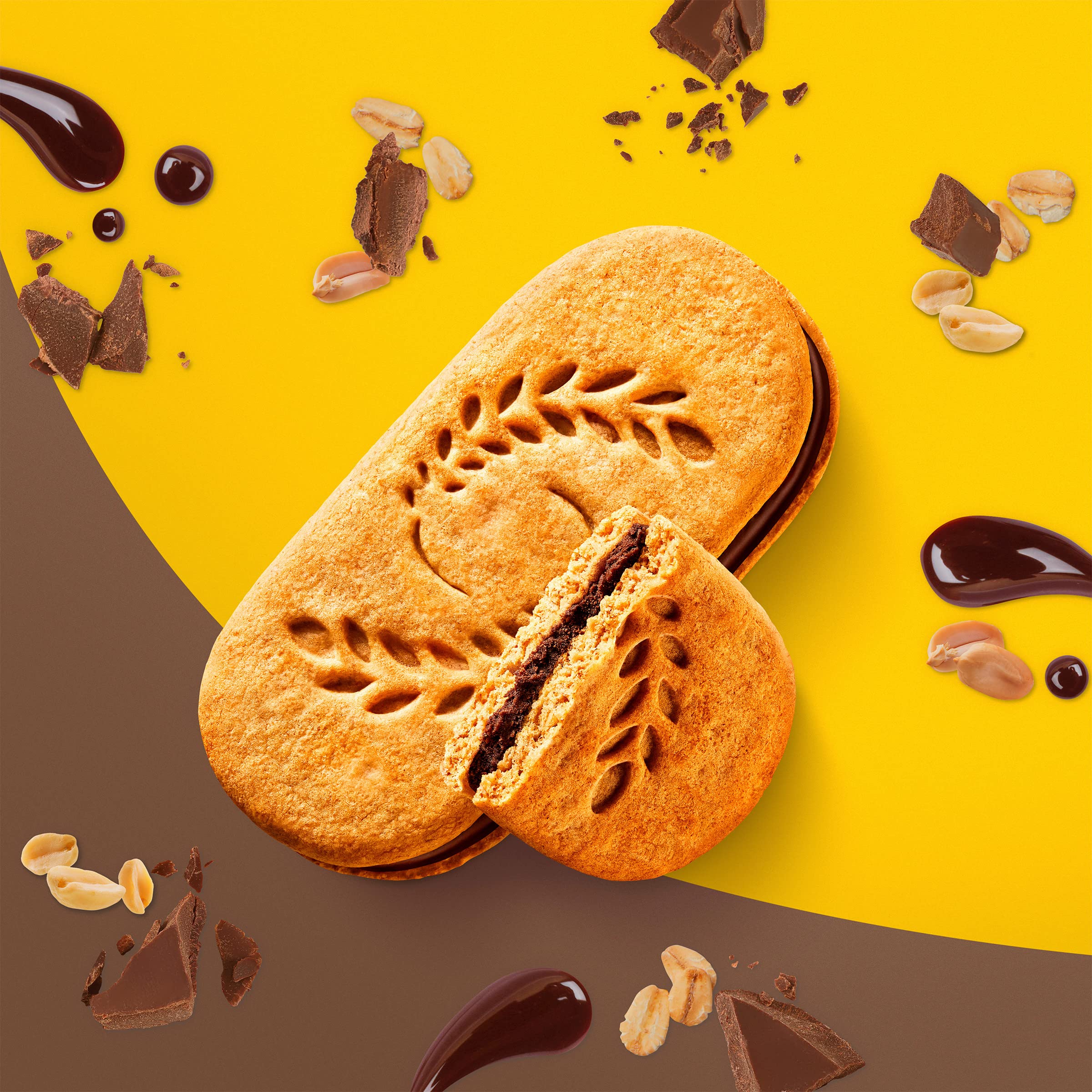 Belvita bulk packaging on store shelf ready for vending and convenience stores.