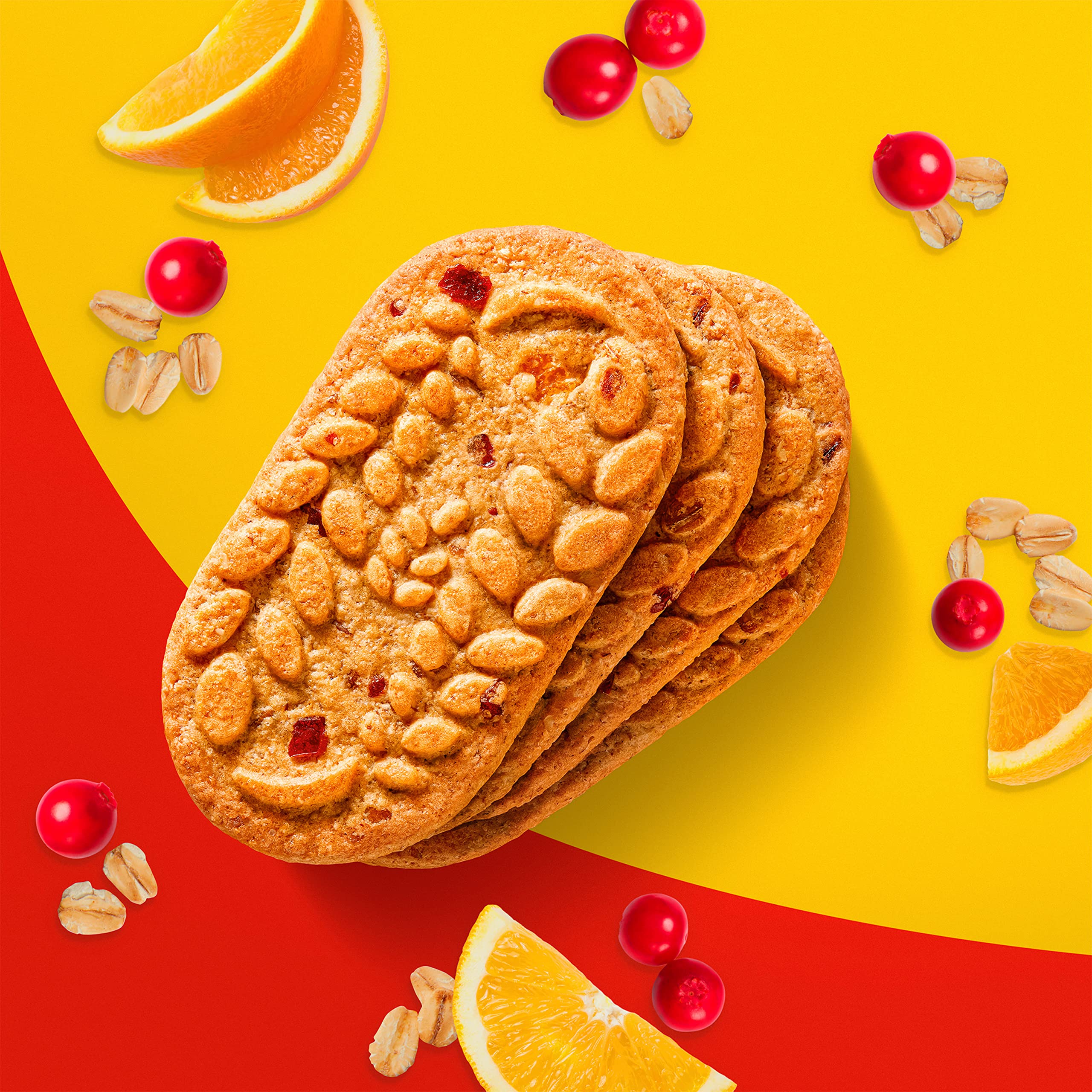 Belvita Cranberry Orange biscuits with coffee for a fast breakfast.