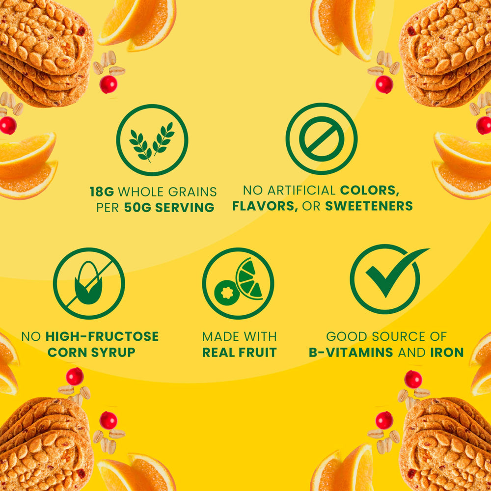 Belvita kosher and cholesterol-free biscuits indicating dietary suitability.