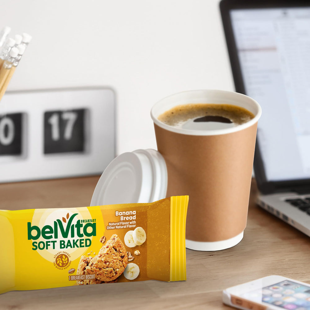 Belvita nutrition panel, no artificial colors or flavors.