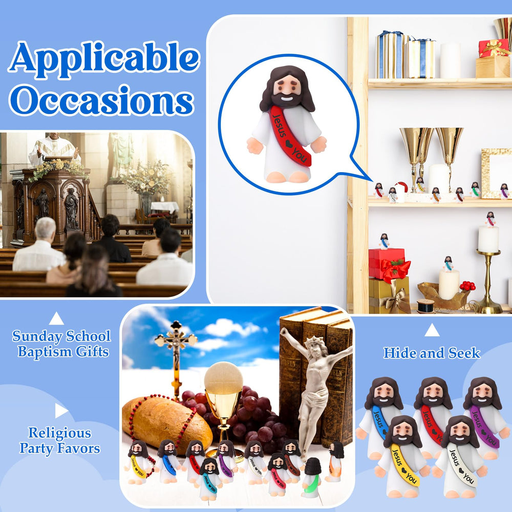 Bememo classroom rewards with Jesus figures promote engagement and warmth.