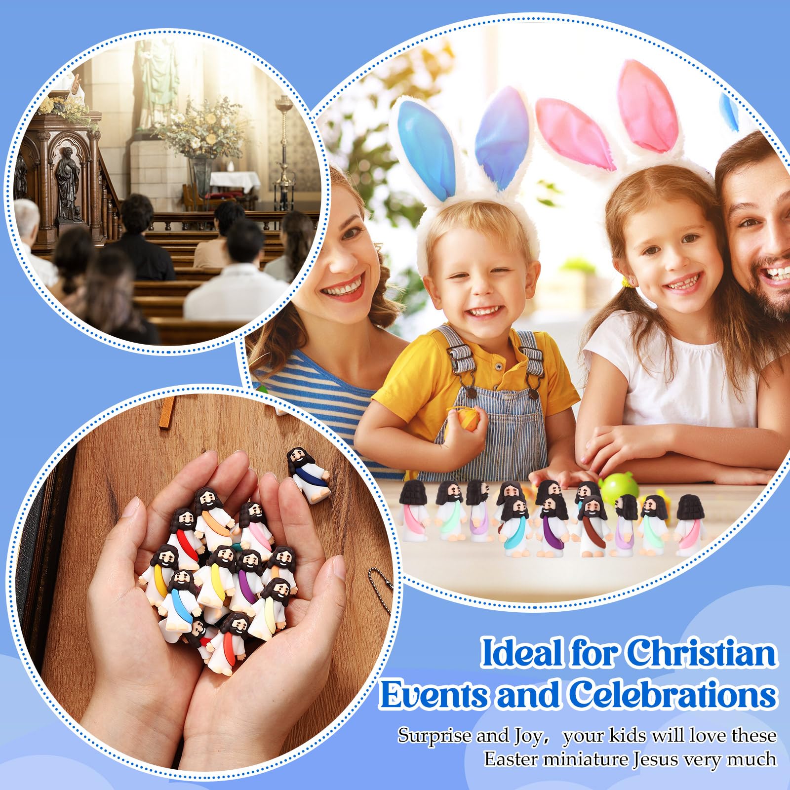 Bememo party favor Jesus dolls for joyful religious celebrations