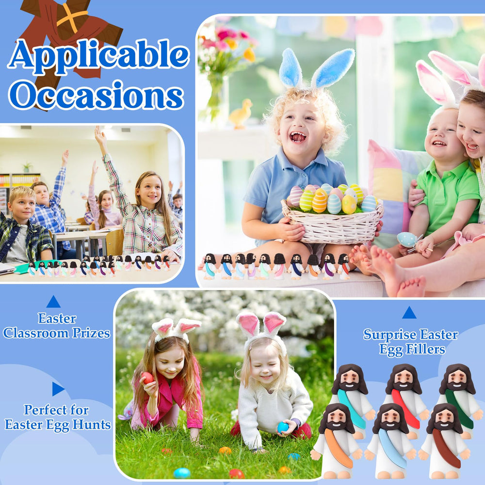 Bememo Sunday-school crafts Jesus figures ideal for learning symbols