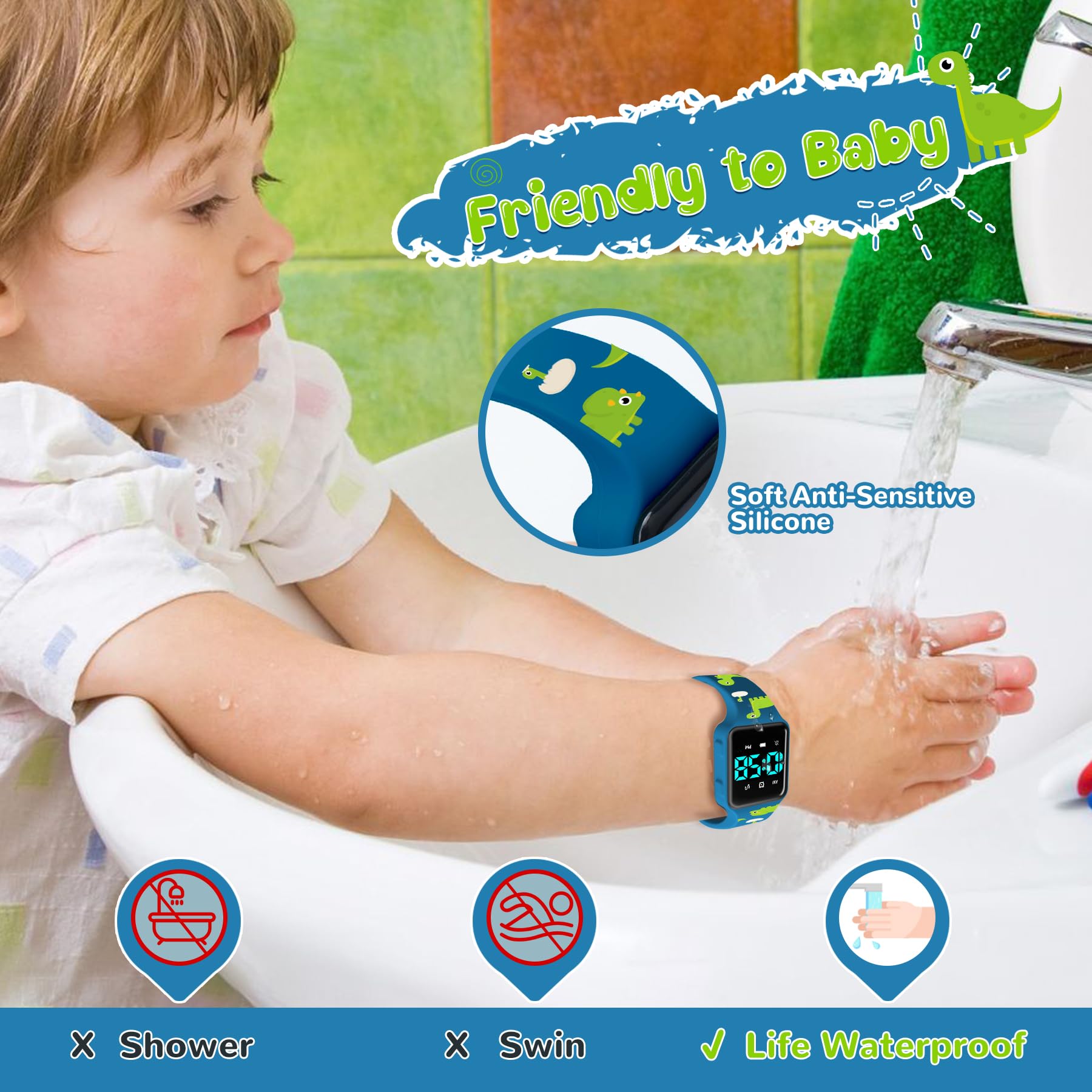 BEN NEVIS Potty Training Watch 30/60/90/120 minute timers for flexible routines.