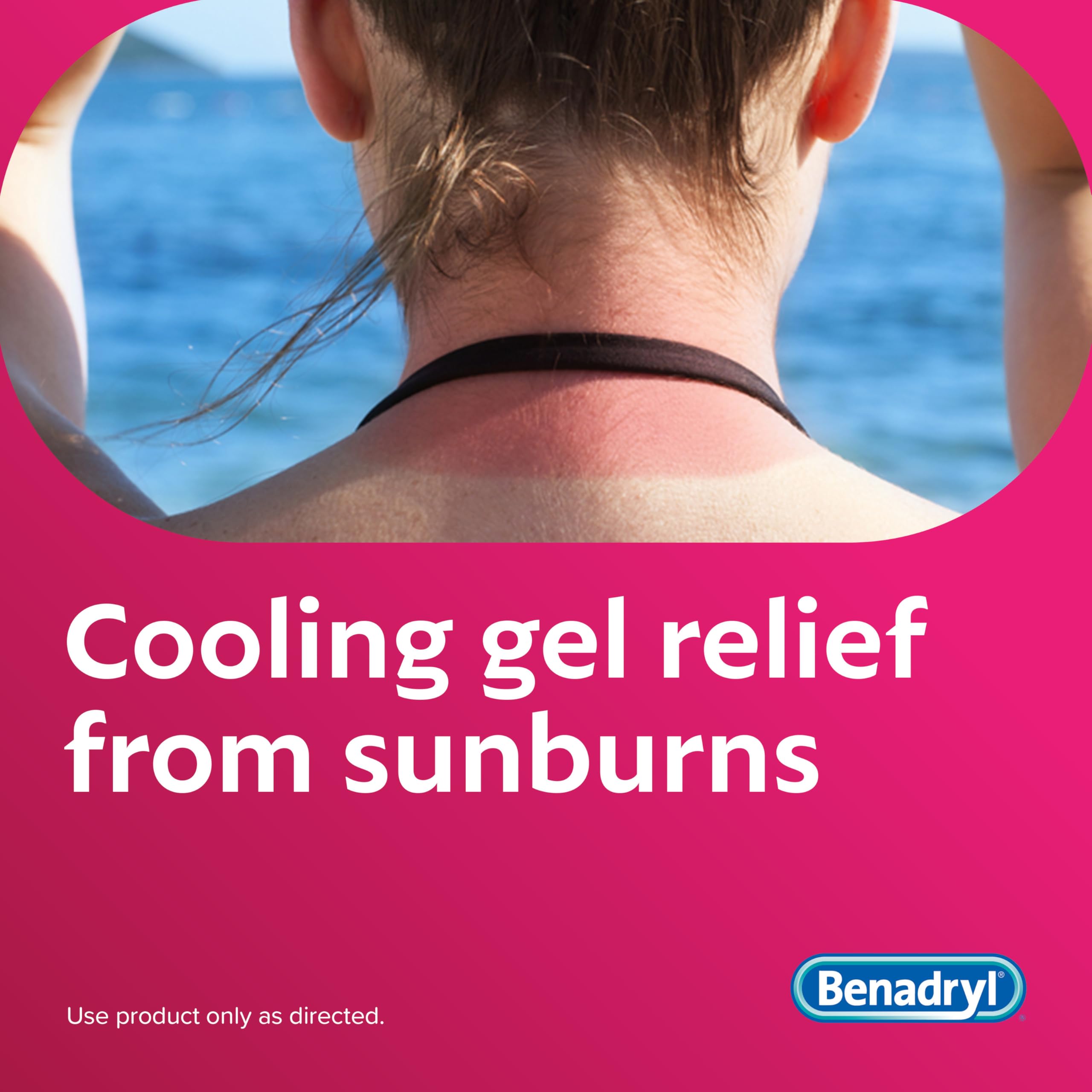 Outdoor camping kit essential with Benadryl gel for on-the-go relief.