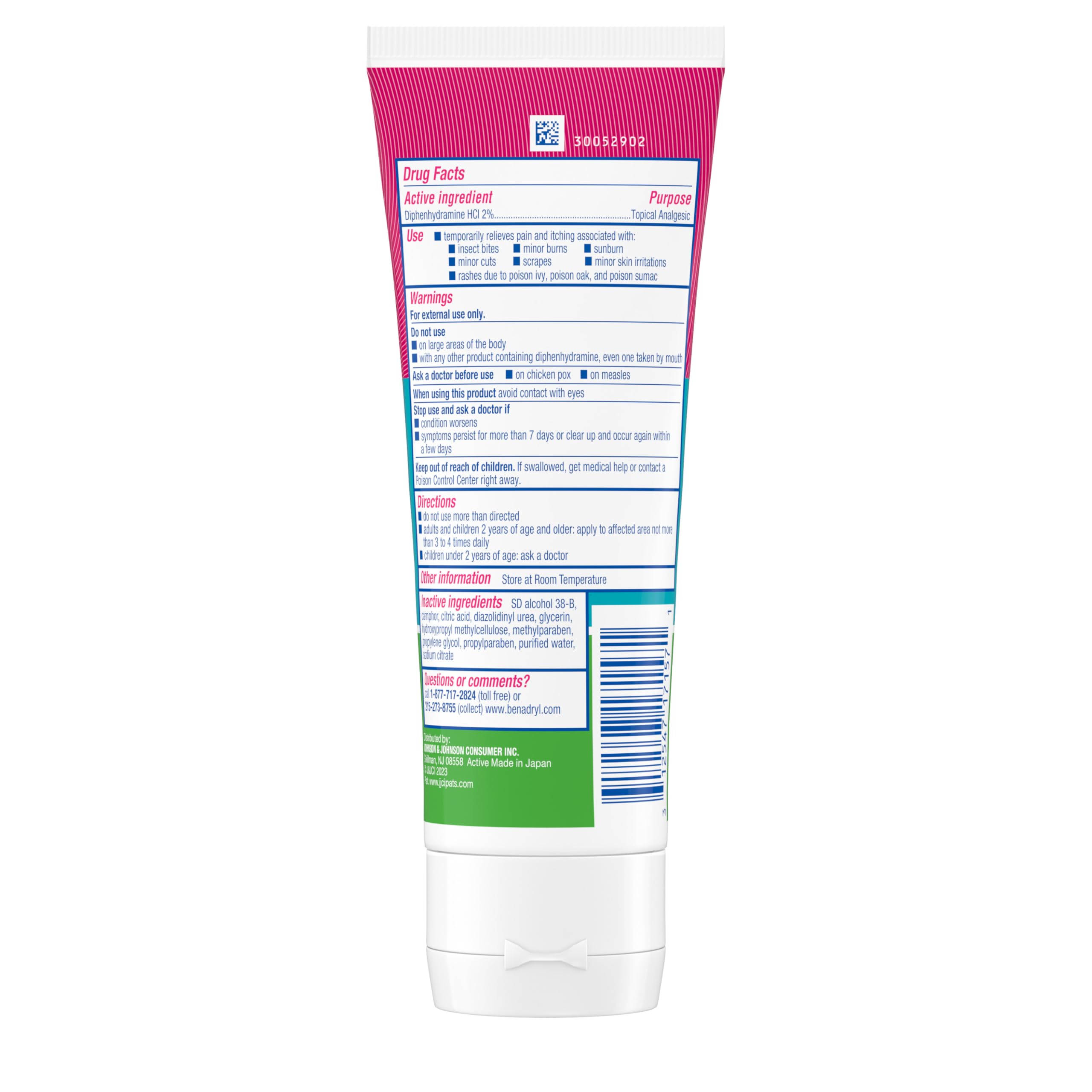 Travel-friendly 3.5 oz tube fits into first aid kit.