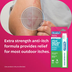 Benadryl zinc acetate skin protectant supports minor skin irritations.