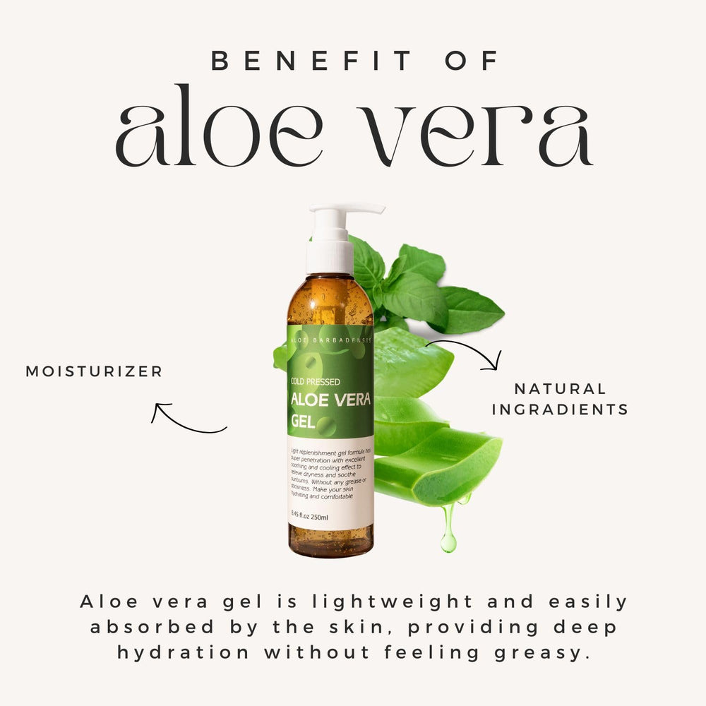 Benatu Aloe Vera Gel sunburn application demonstrates quick, soothing after-sun care.