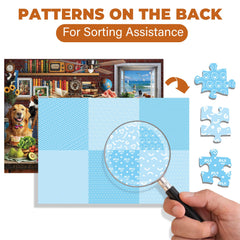 BenBen tight-fit puzzle pieces lock together for a snug finish