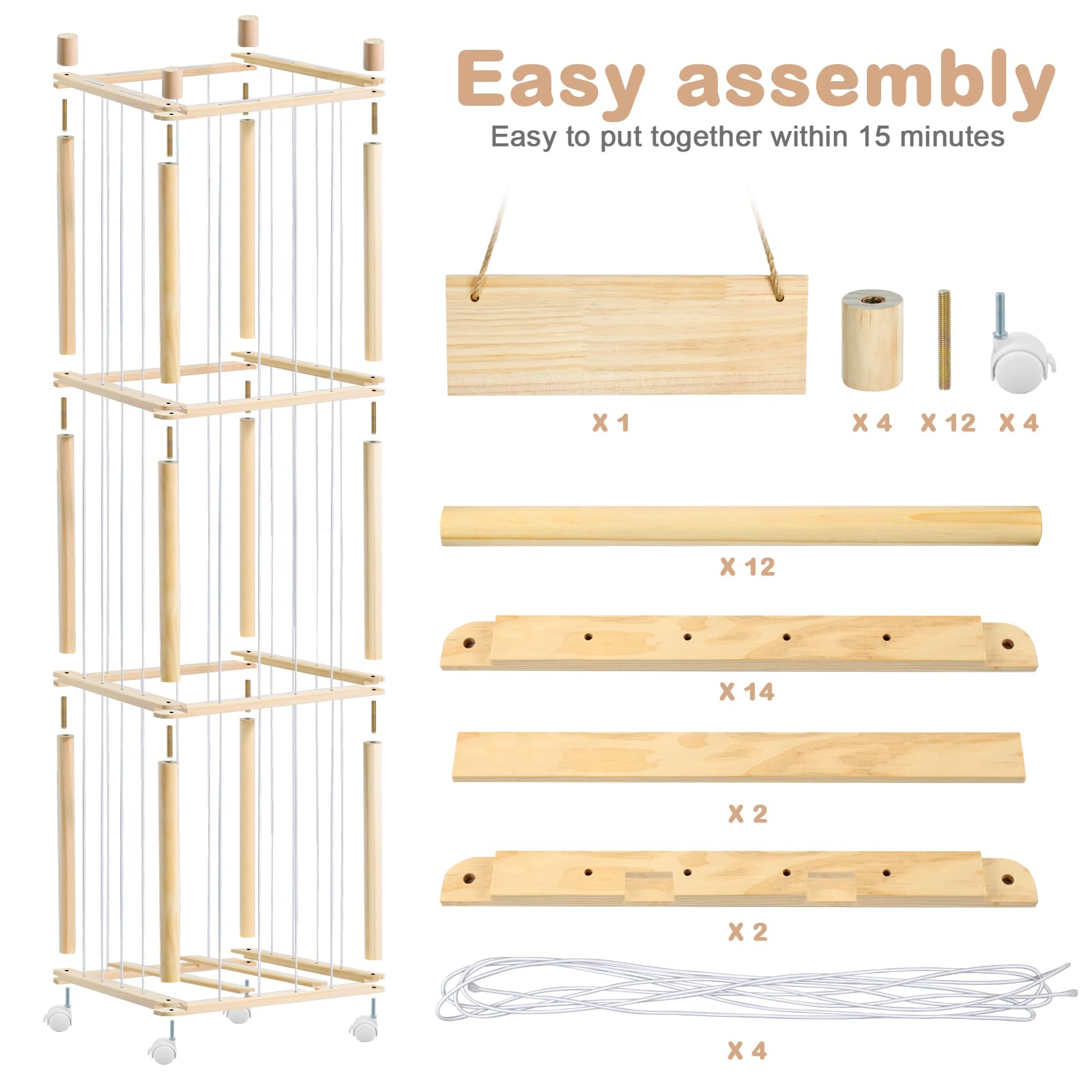 BENCHRY space-saving toy organizer ideal for playrooms and bedrooms.