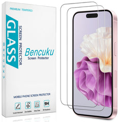 Bencuku iPhone 16 Plus screen protector provides full coverage and smooth touch sensitivity.
