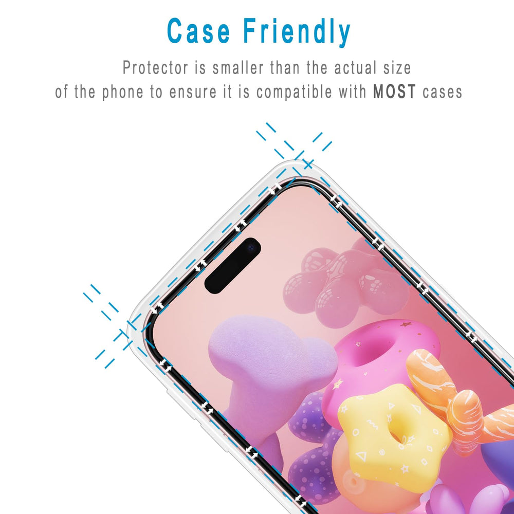 Bencuku 2-pack for iPhone 16 provides value and easy replacement