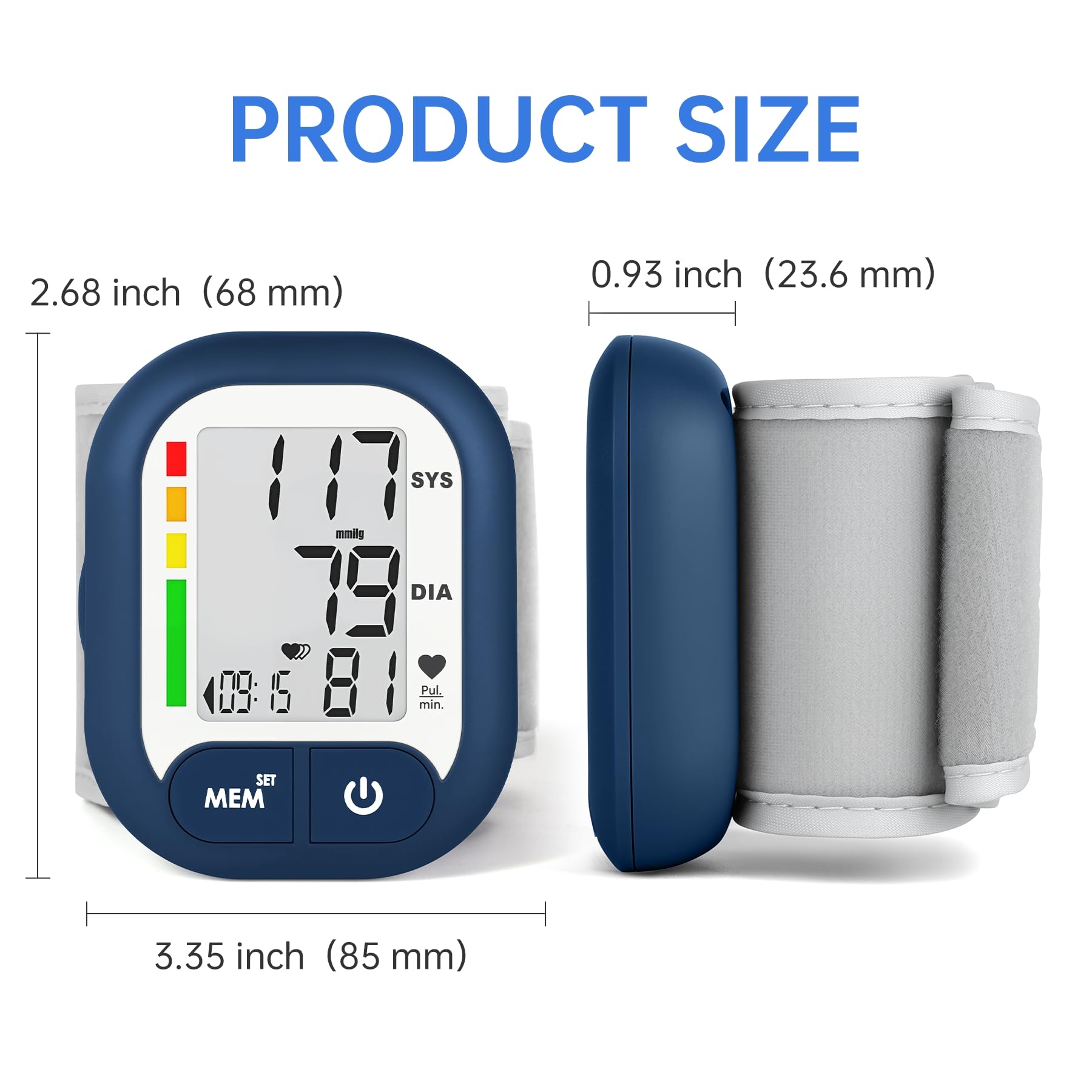 BENECEN BP Monitor ideal for home-use with simple setup and daily monitoring.