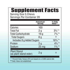 Benecol Soft Chews plant stanol ingredient supports cholesterol management potential