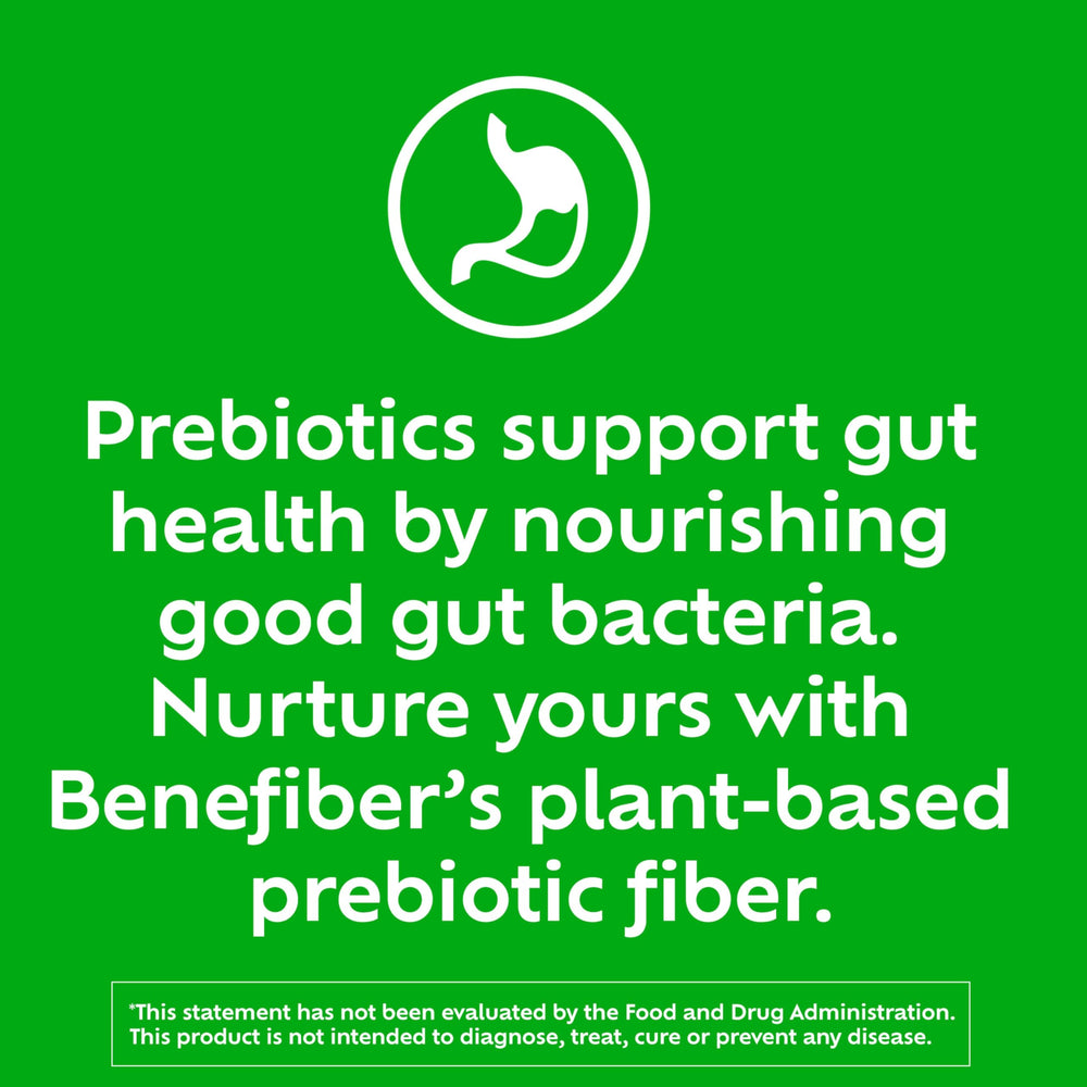 Benefiber daily dosage two sticks simple schedule for fiber intake.