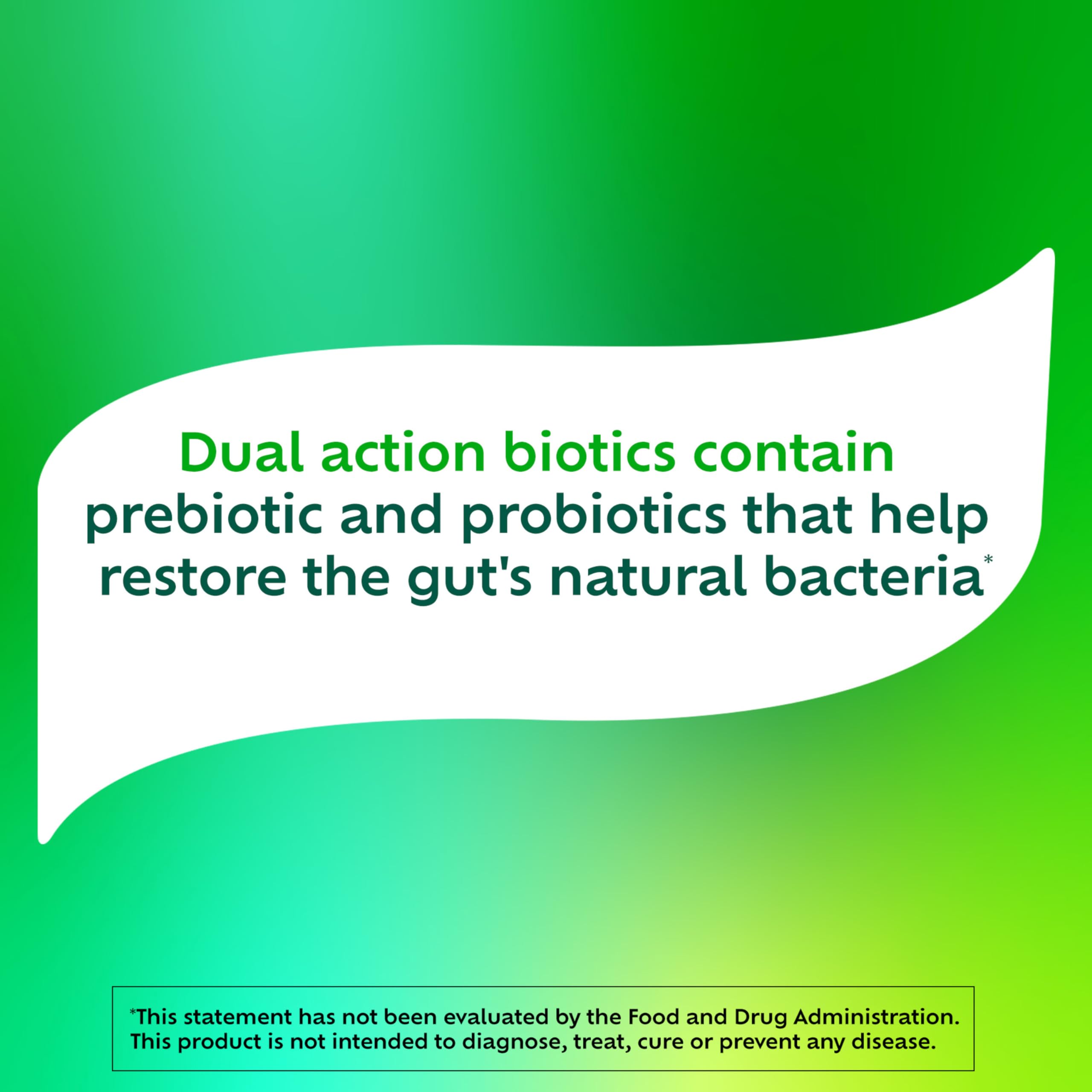 Benefiber Dual Action Biotic Plus Stress Relief sticks lined up for convenient daily use.