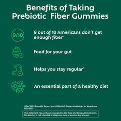 Benefiber gummies plant-based inulin as a key fiber source