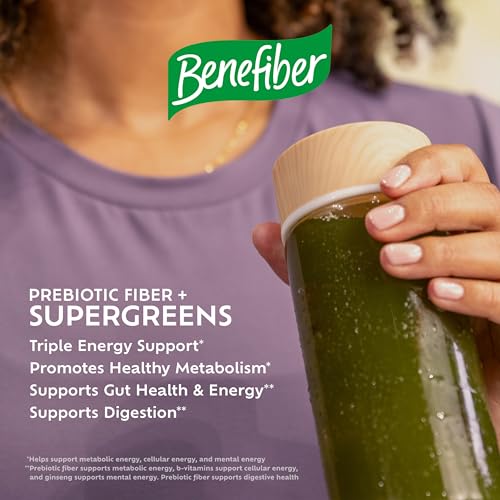 Benefiber shake prepared with cold water shows no artificial flavors