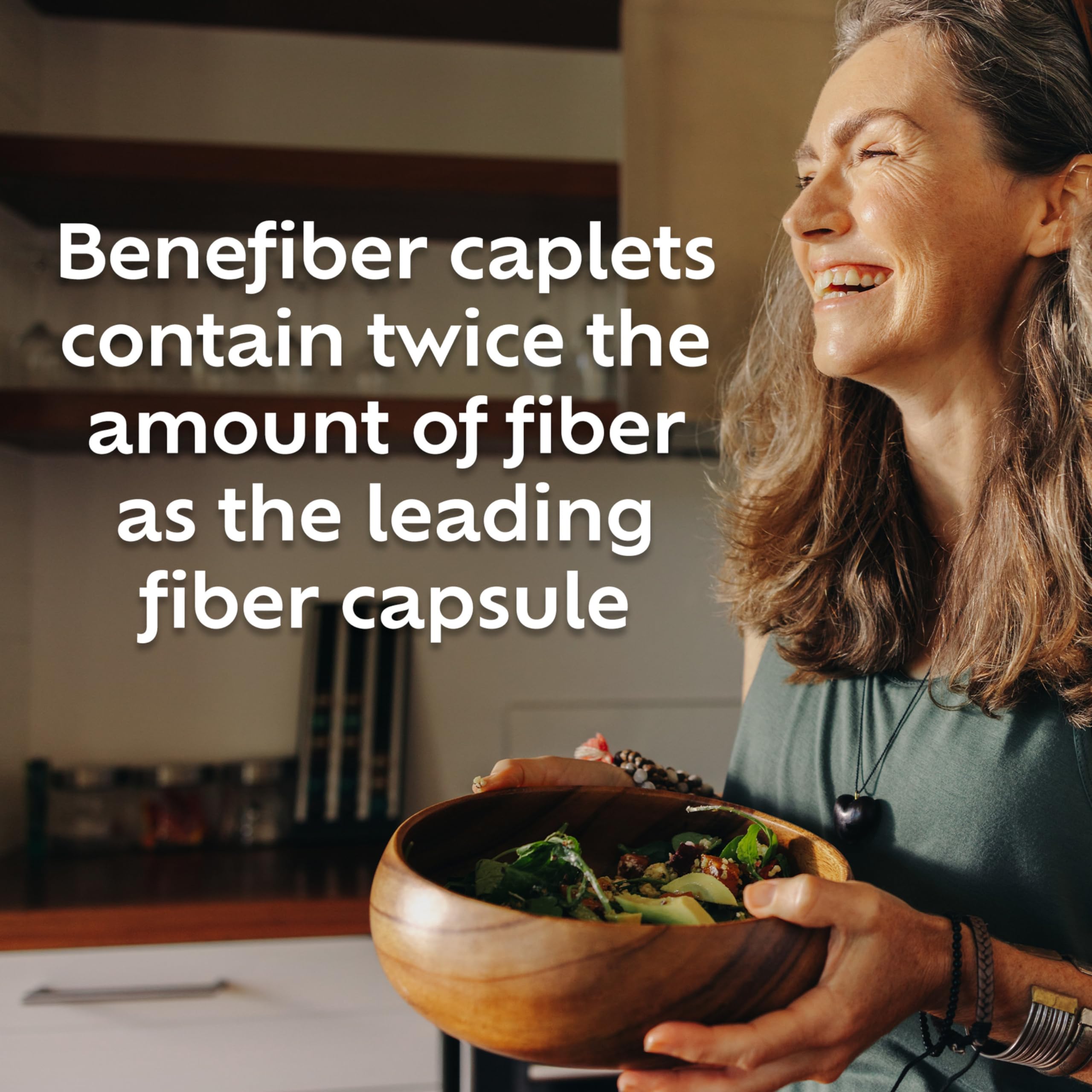 On-the-go friendly bottle fits into busy daily routines.