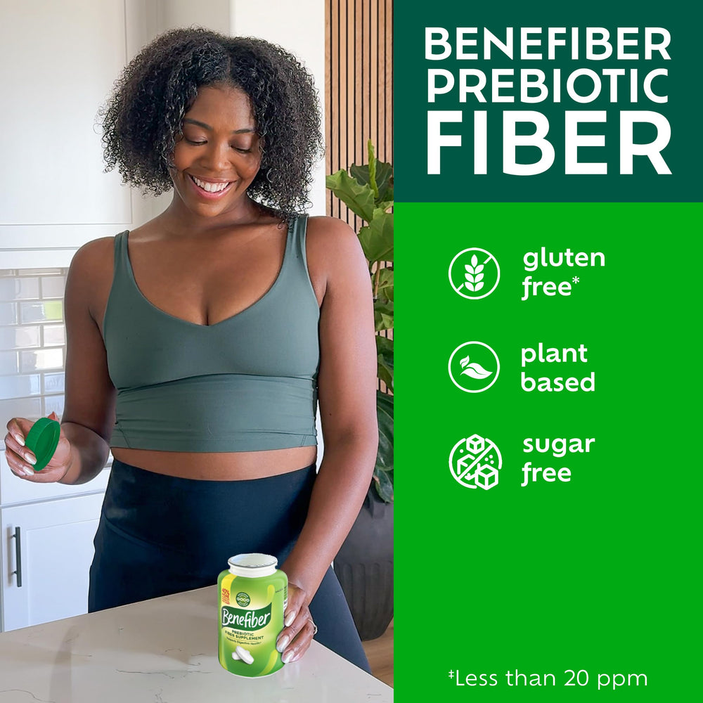 Gluten-free formula supports sensitive diets while providing daily fiber.