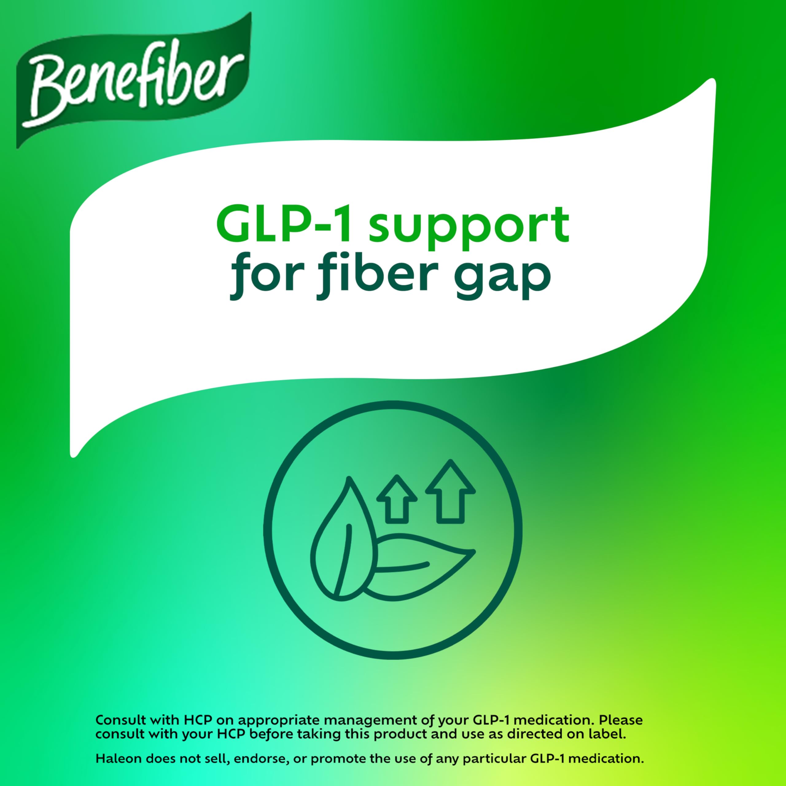 Benefiber caplets promote digestive health with gluten-free wheat dextrin.