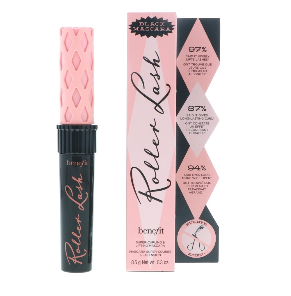 Benefit Cosmetics Roller Lash full-eye look ready for day.