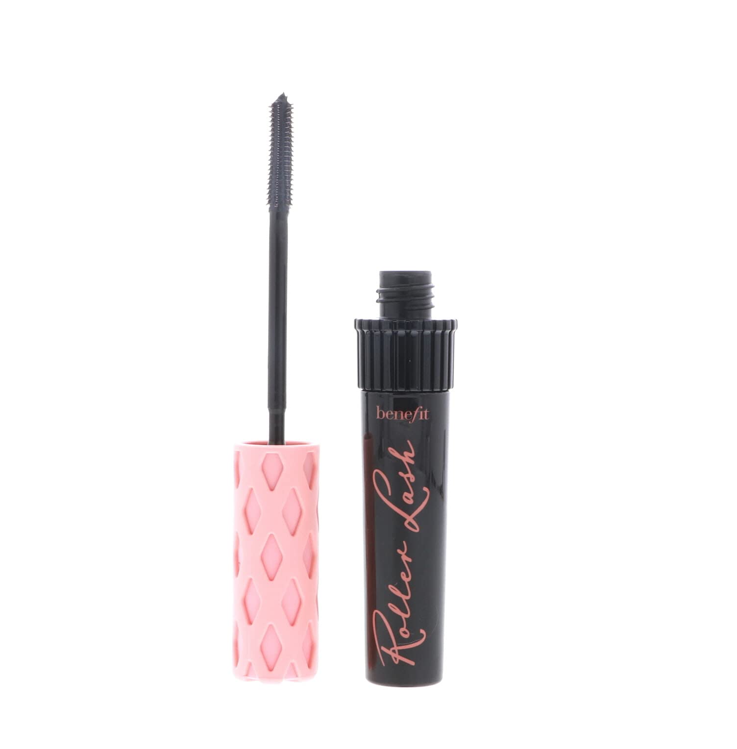 Benefit Cosmetics Roller Lash lashes before use show natural features.