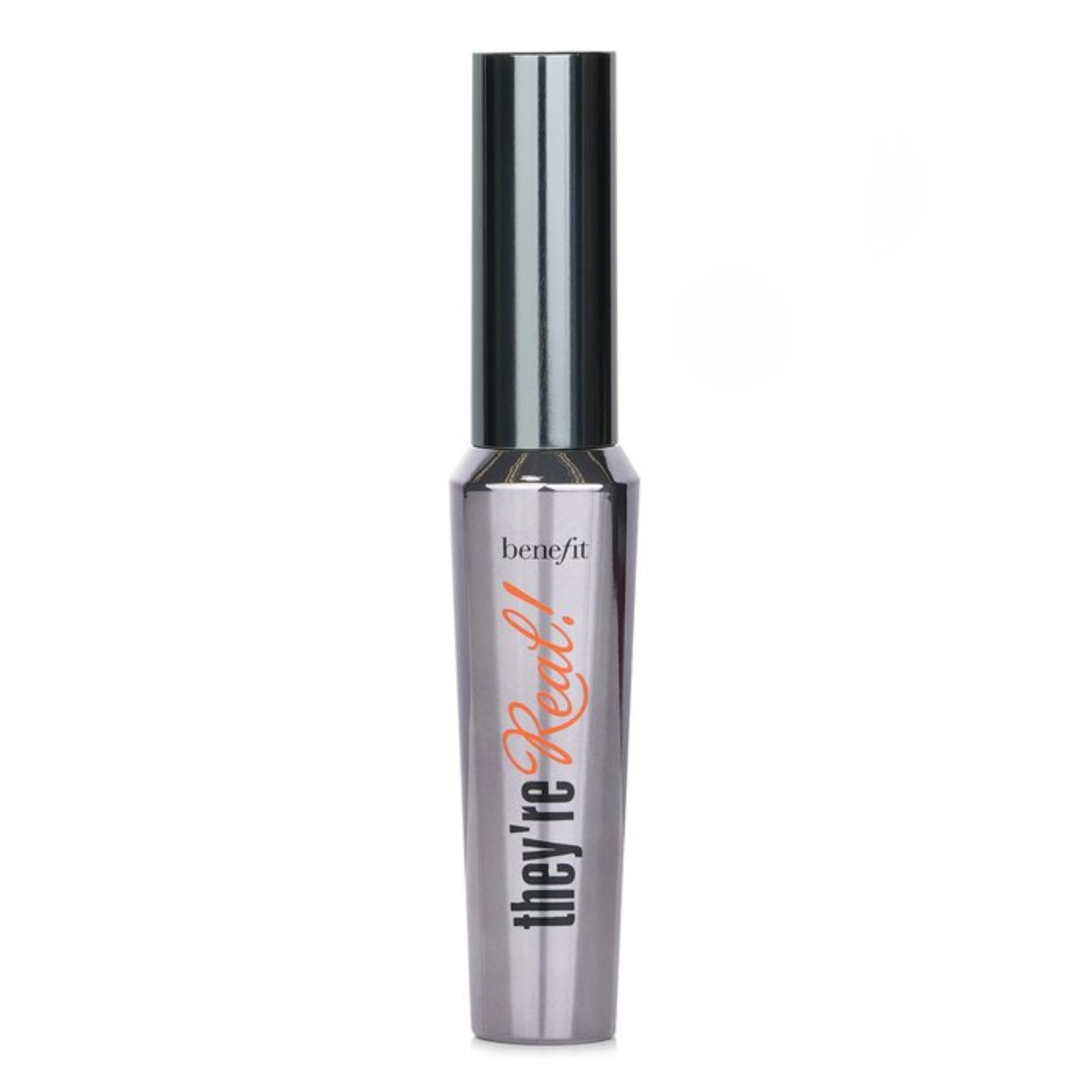 Application demo of Benefit They're Real Mascara for precise lash grabbing