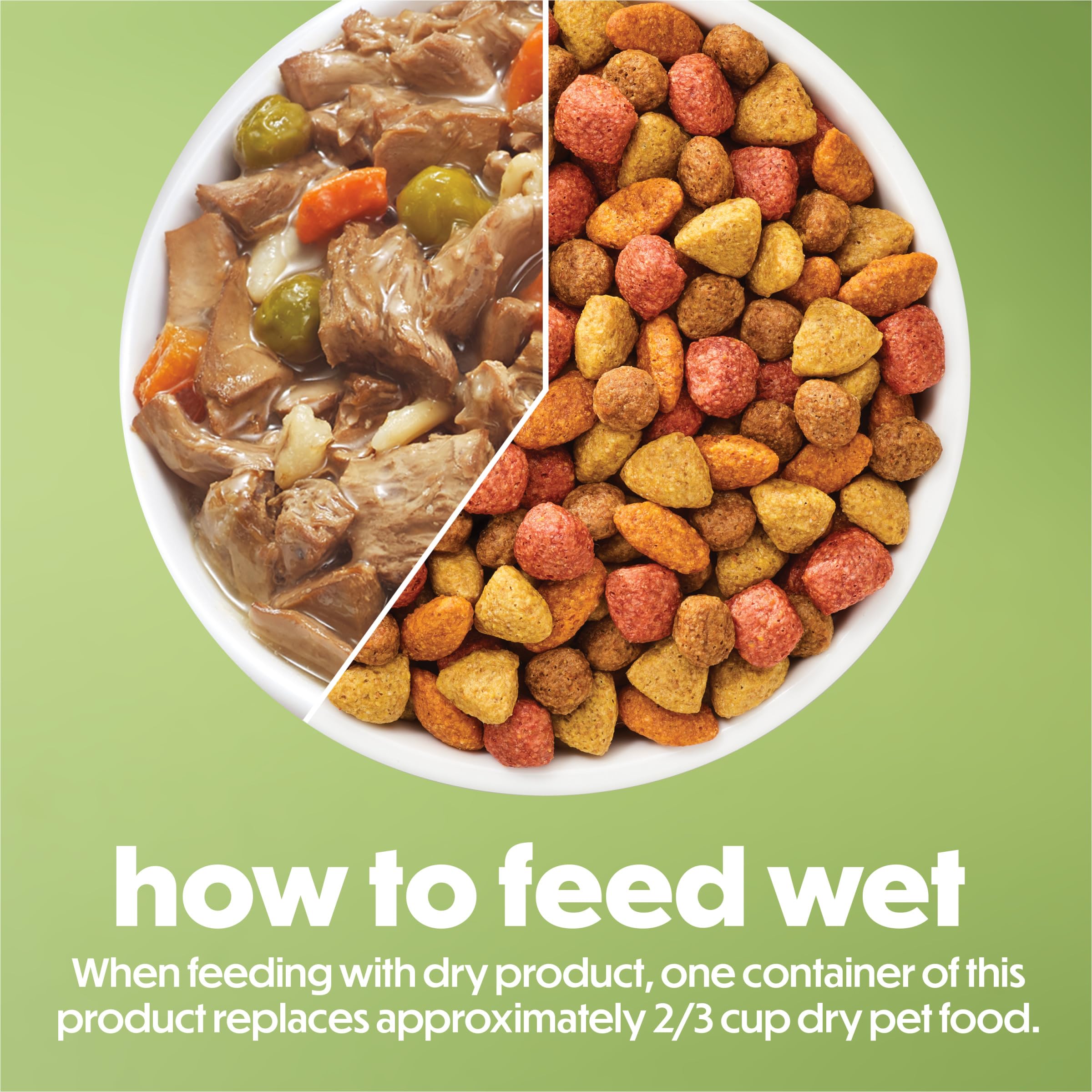 Beneful 10oz tub packaging on shelf for convenient meals