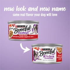 Beneful Kitchen Creations: morceaux boeuf tendres et texture