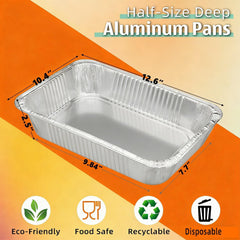 Benestanti deep foil pans ideal for lasagna and casseroles.