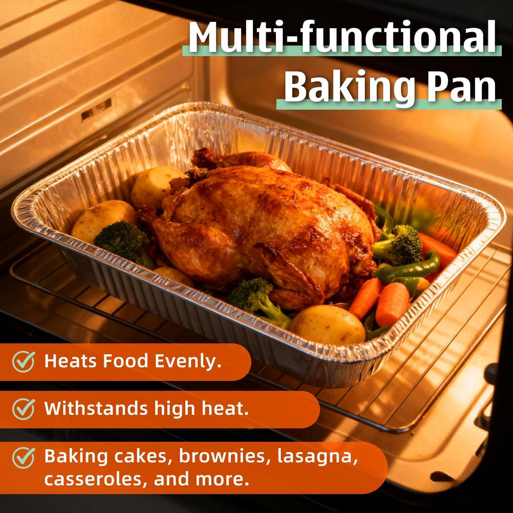 Benestanti freezer-safe pans preserve meals safely for later.