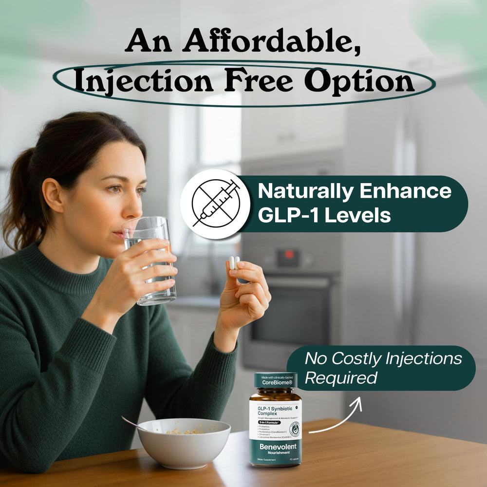 Benevolent Nourishment GLP-1 Support wellness scene for daily use
