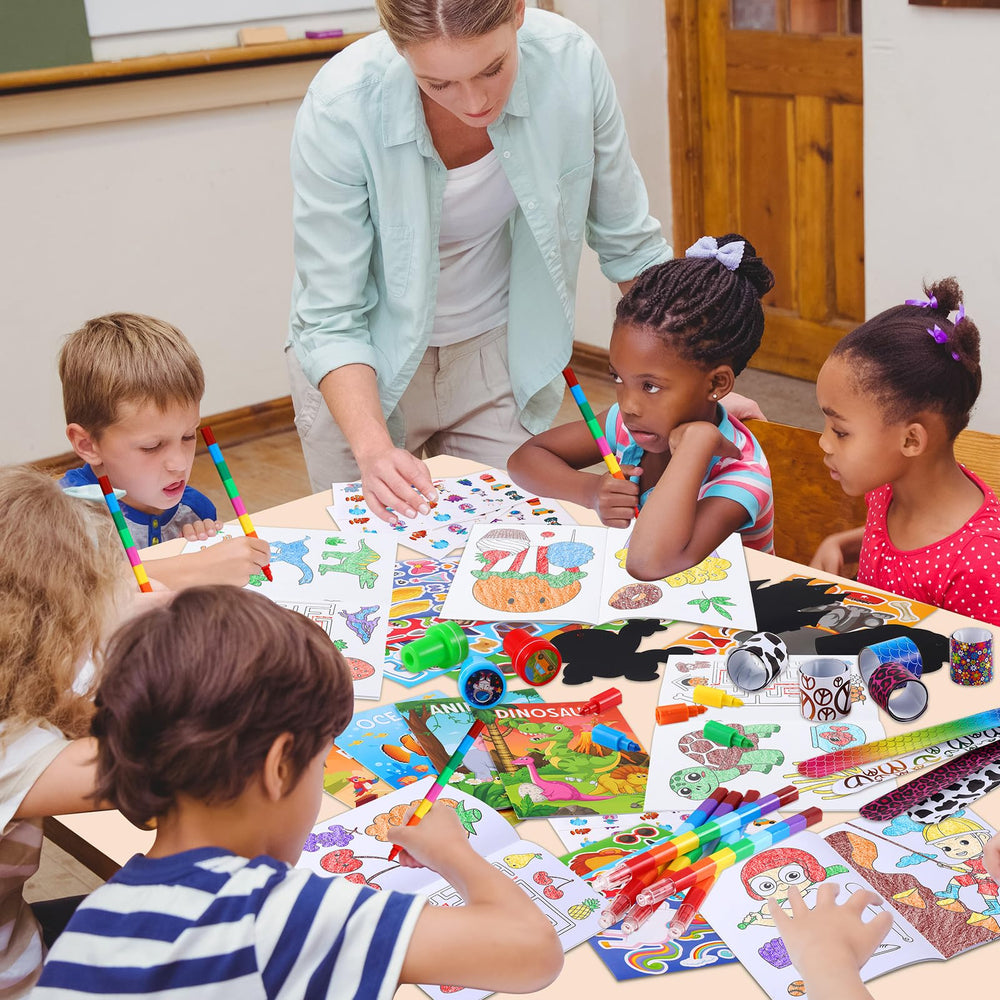 BenLouis color scratch sheets offer engaging sensory activity options