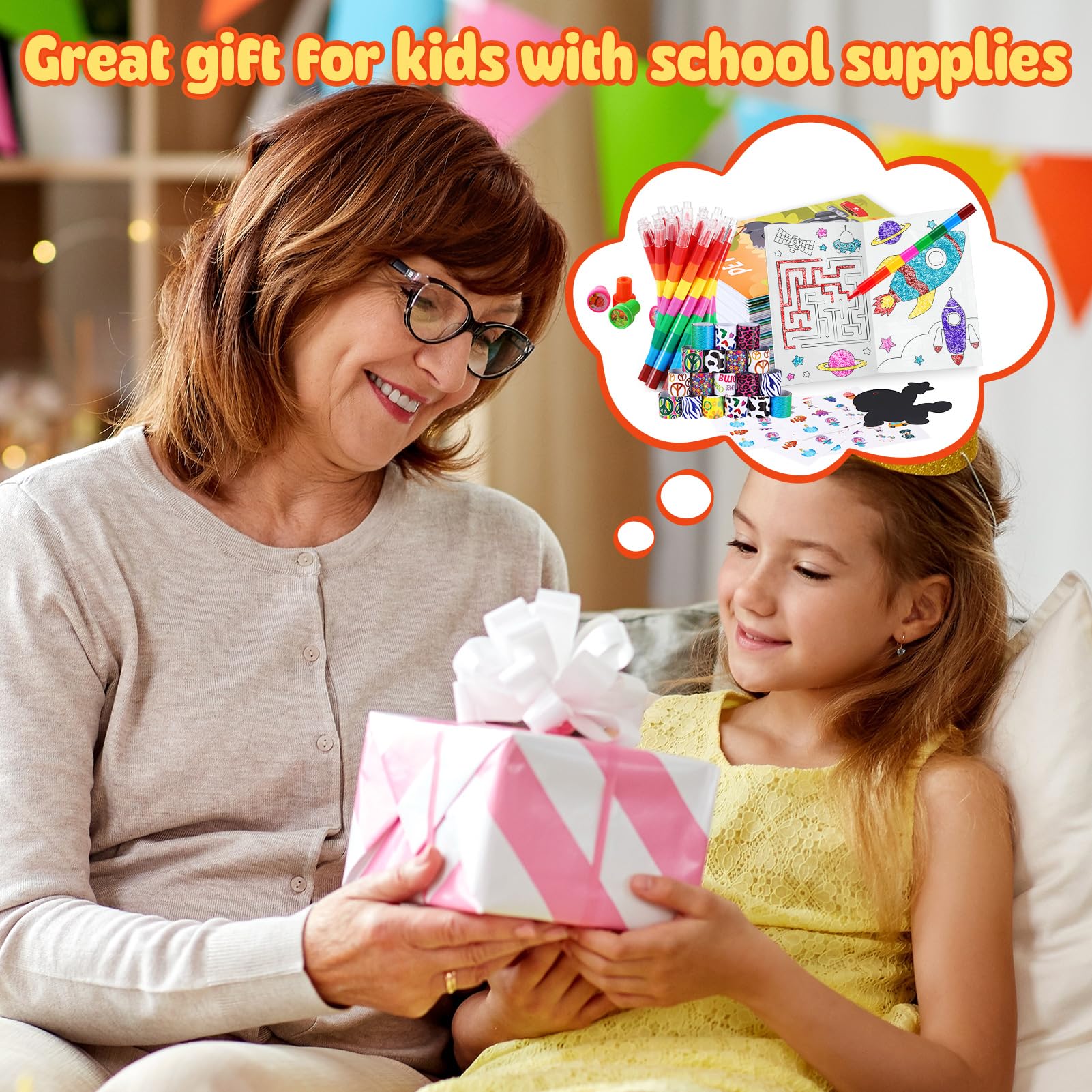 BenLouis stickers for decorating loot bags and crafts