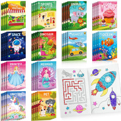 BenLouis mini coloring book bundle cover image, ideal for party favors and rewards