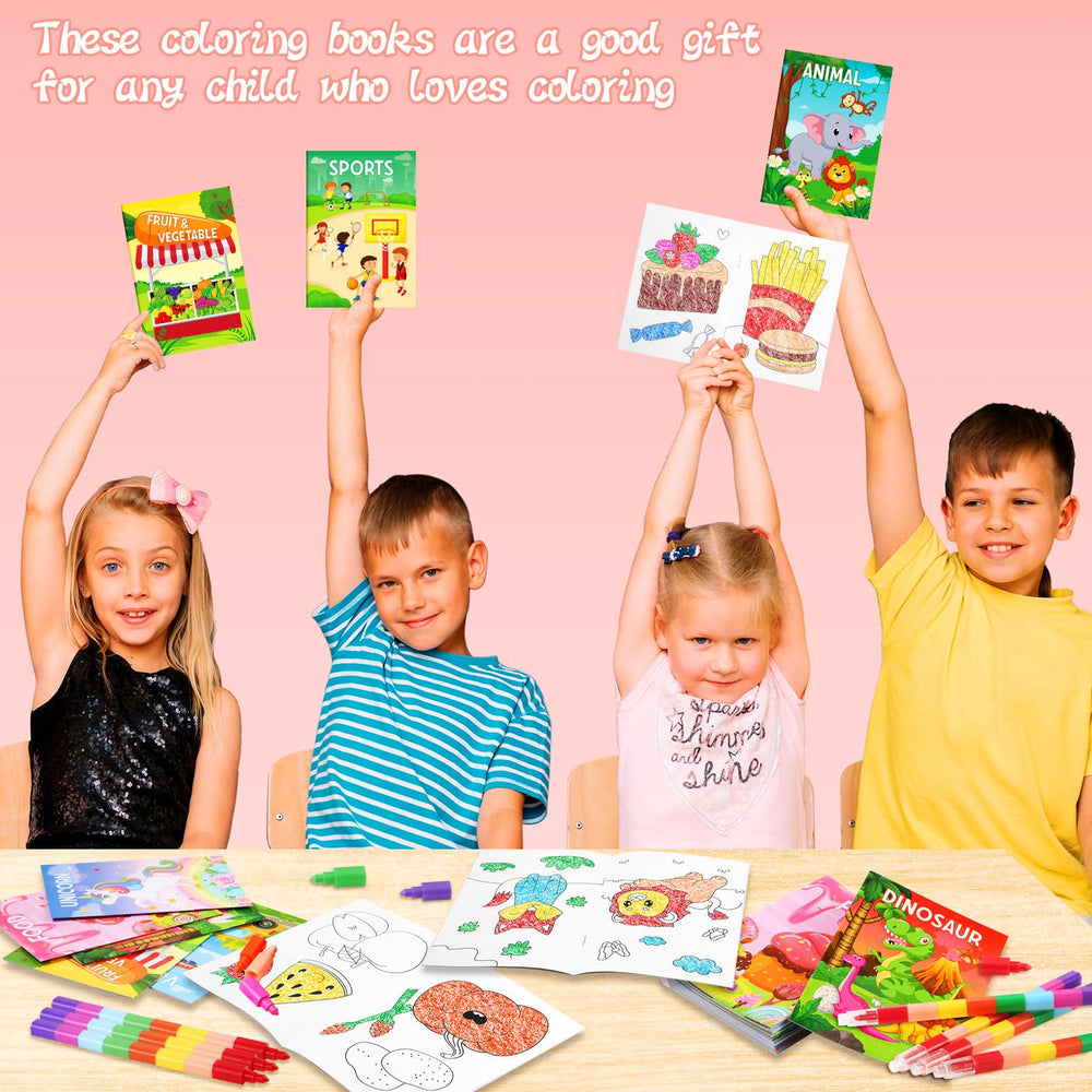 BenLouis party favors setup featuring bulk mini books for celebrations