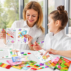 BenLouis portable mini coloring books in compact size, easy for kids to carry