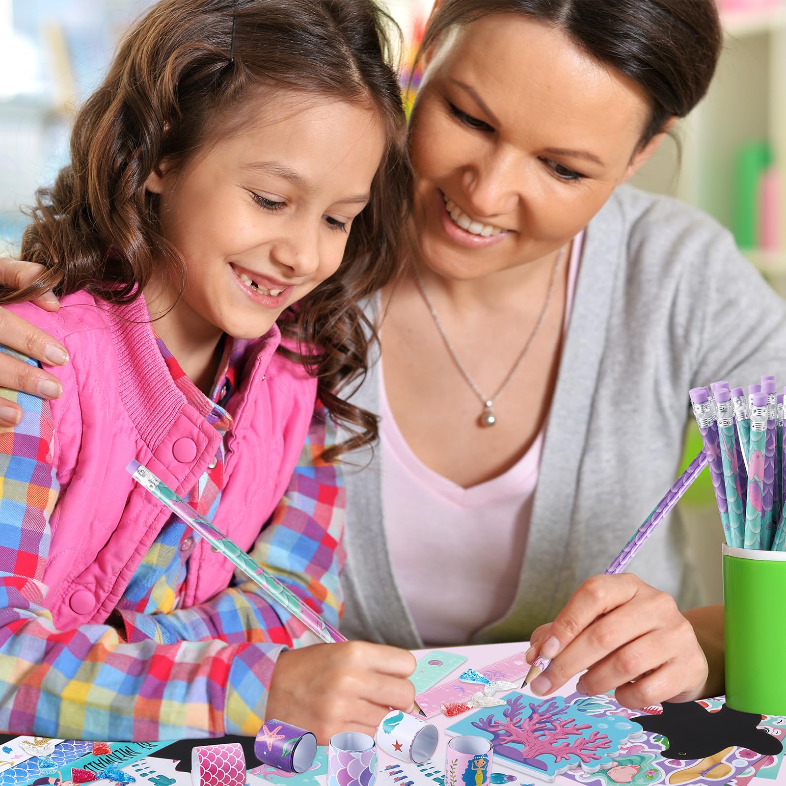 BenLouis mermaid stickers for crafts and reward messages
