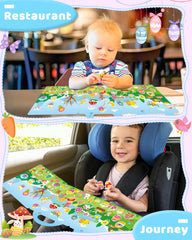 Benresive 46-piece sticker set, waterproof PVC for durable kid-friendly fun.