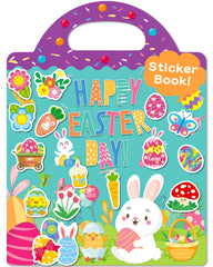 Benresive Easter sticker book cover for toddlers, a portable screen-free activity.