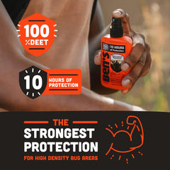 Ben's pump spray enables quick, even coverage outdoors