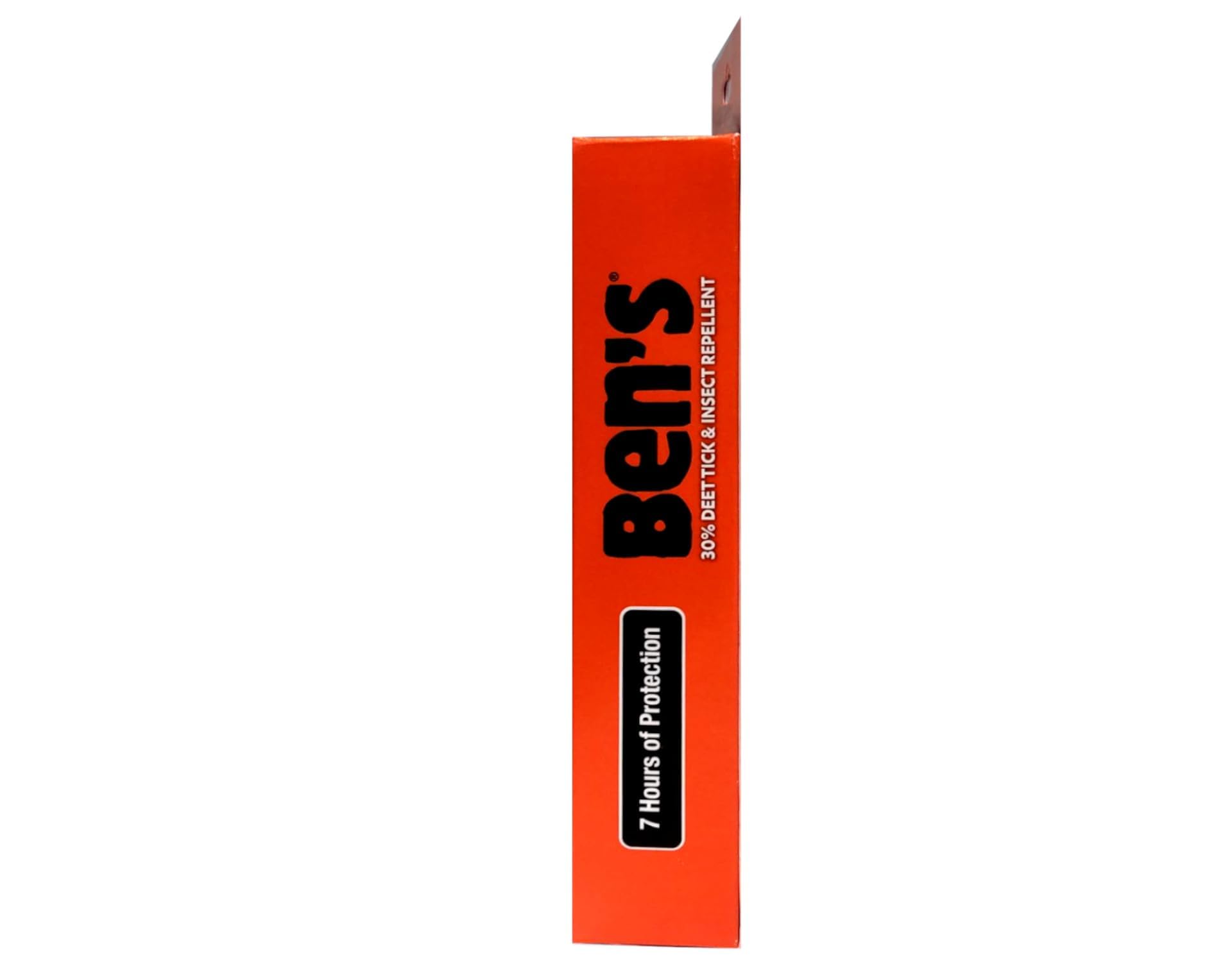 Ben's portable 3.4-ounce bottle fits in pocket for on-the-go protection.
