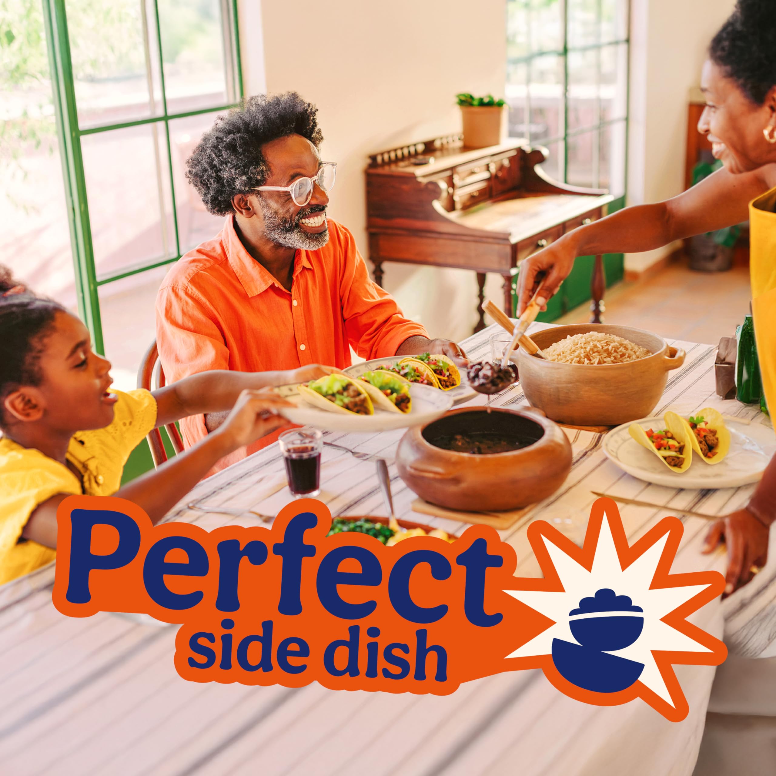 Lightly seasoned, low-sodium rice side ready to complement entrees
