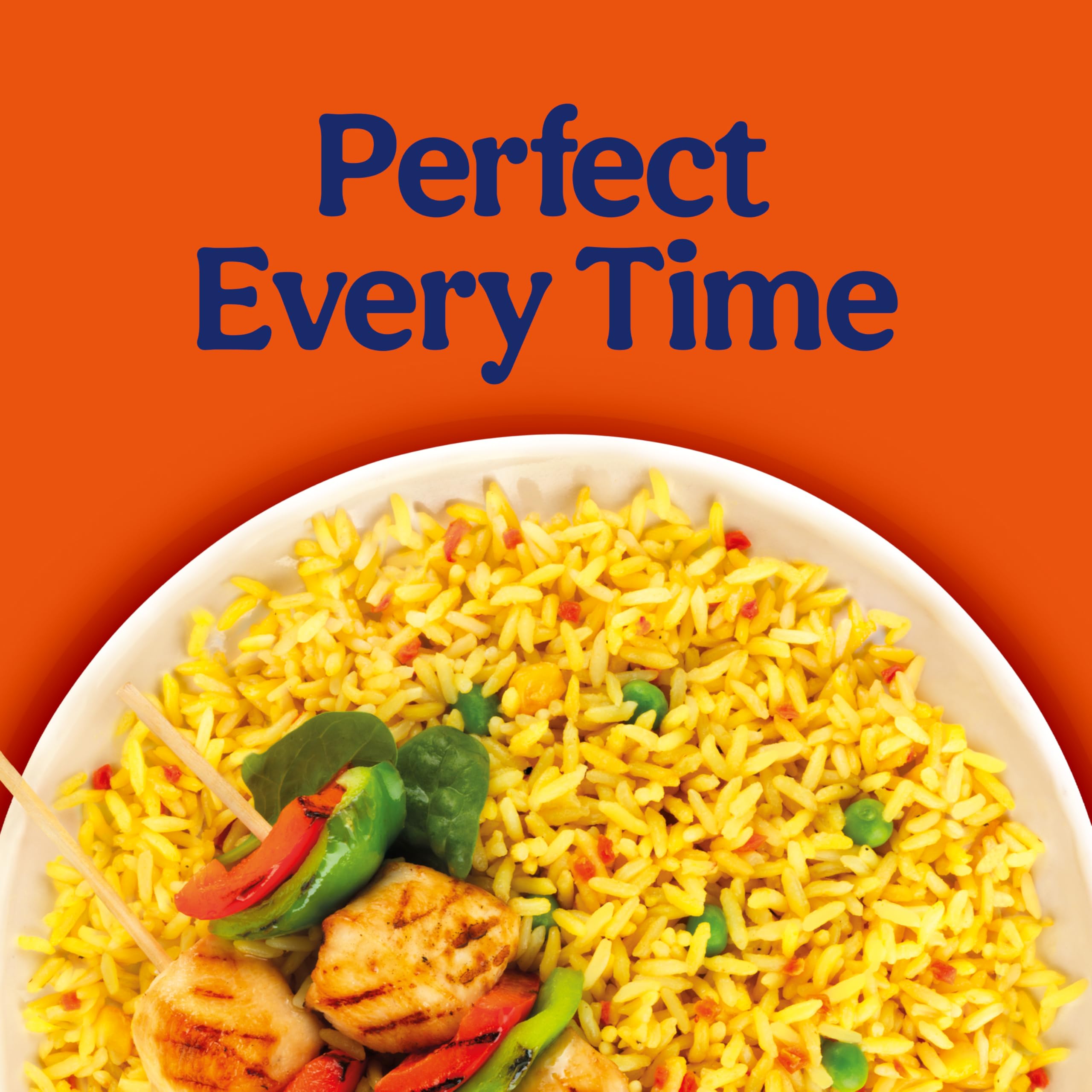 BEN'S ORIGINAL parboiled long grain rice with vegetables for simple meals.